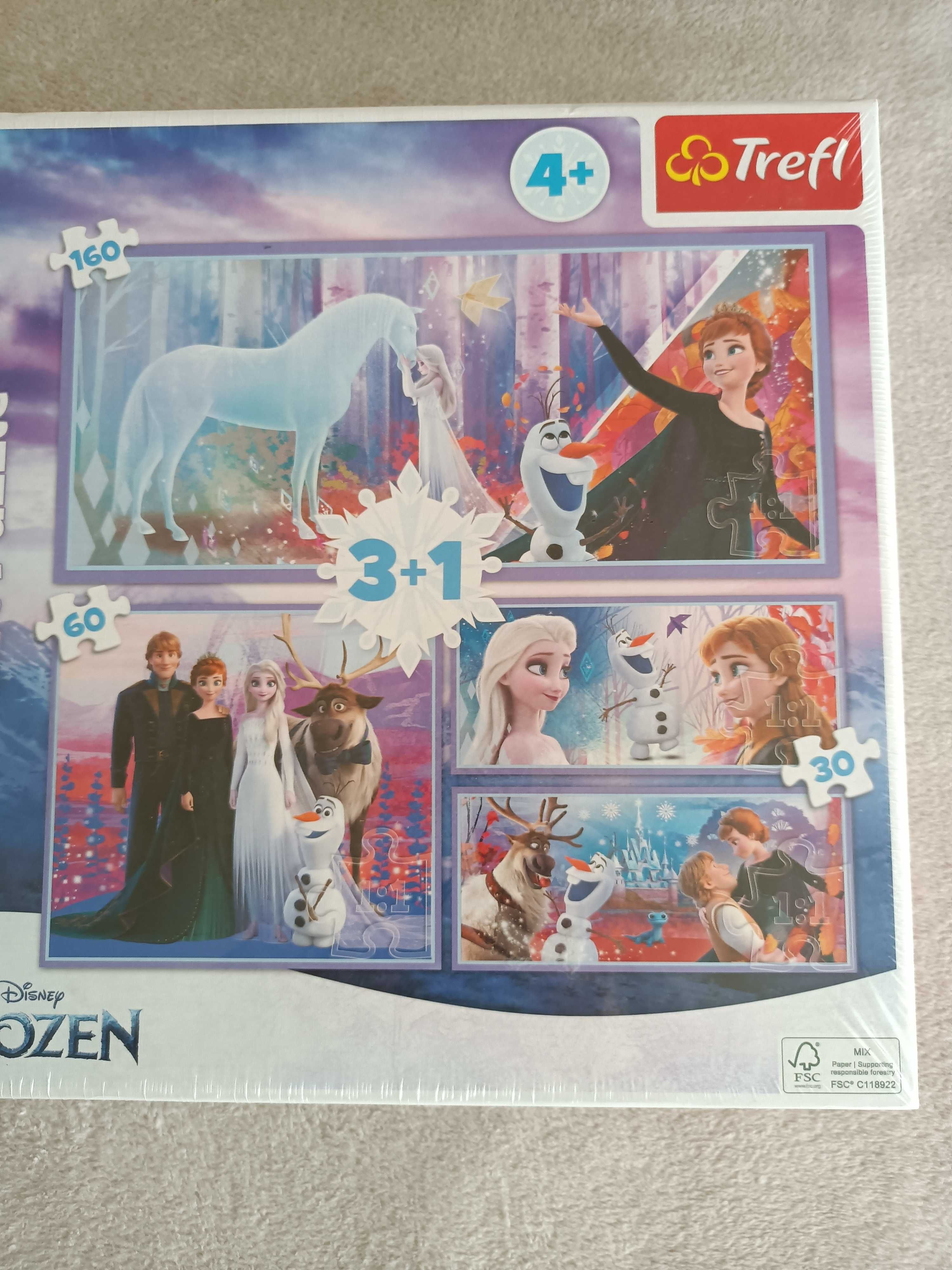Puzzle frozen zafoliowane