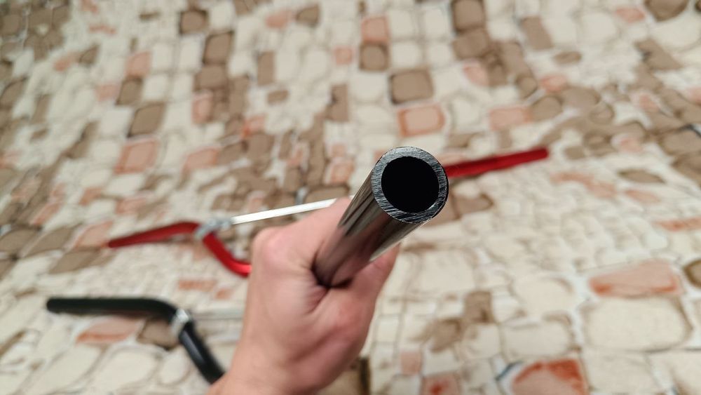 Кермо на мотоцикл з перекладиною 22мм руль на мото 70см alfa spark