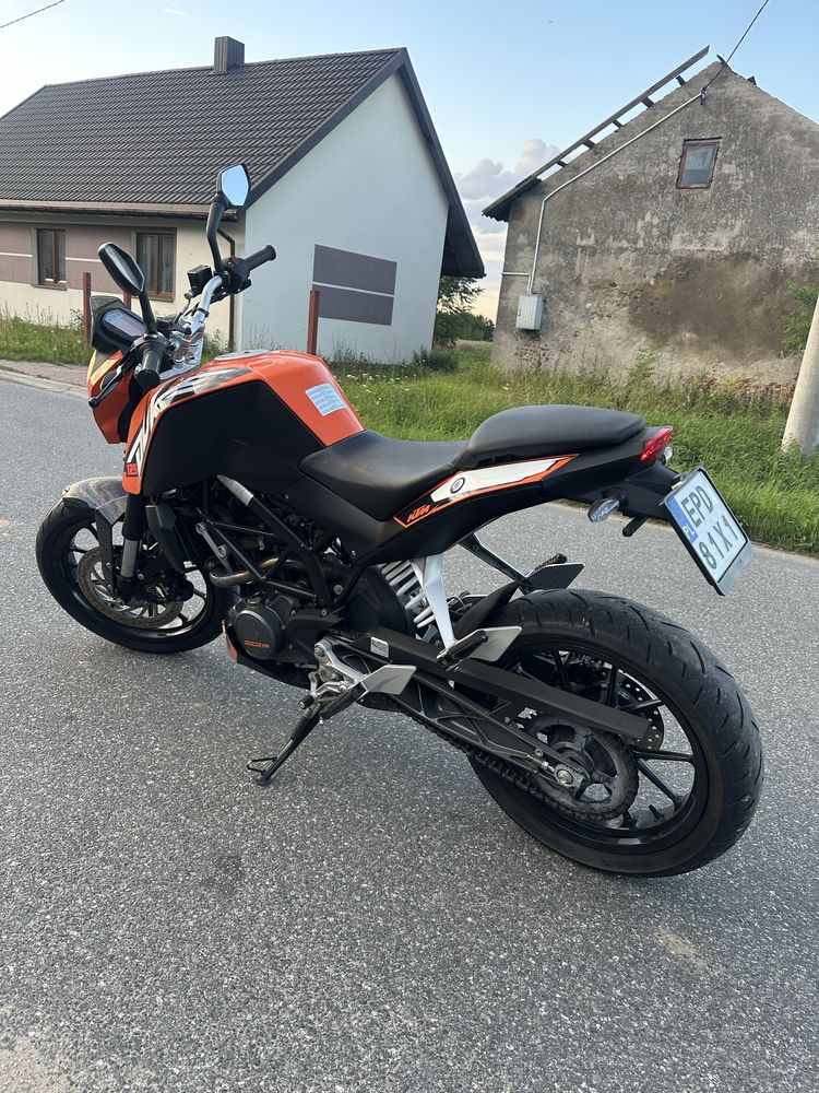 KTM Duke 125 super stan