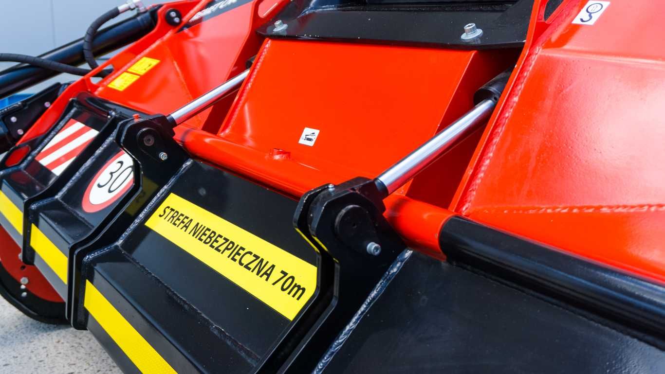 Mulczer leśny, frezarka krusząca F5-225 REMET CNC TECHNOLOGY