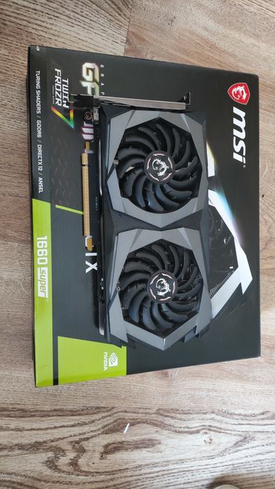 GTX 1660 Super, MSI Gaming X, відеокарта