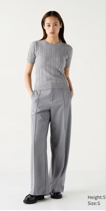 Брюки Uniqlo Soft Velours Jersey у двох  кольорах