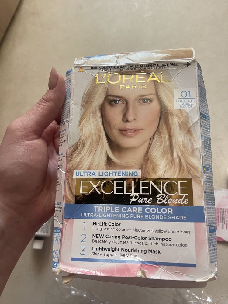 Фарба для волосся L’oreal Excellence Pure Blonde 01