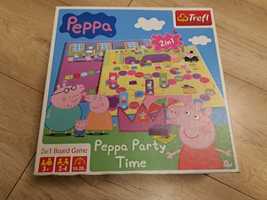 Gra planszowa Świnka Peppa, 2 w 1, Peppa Party Time, Trefl