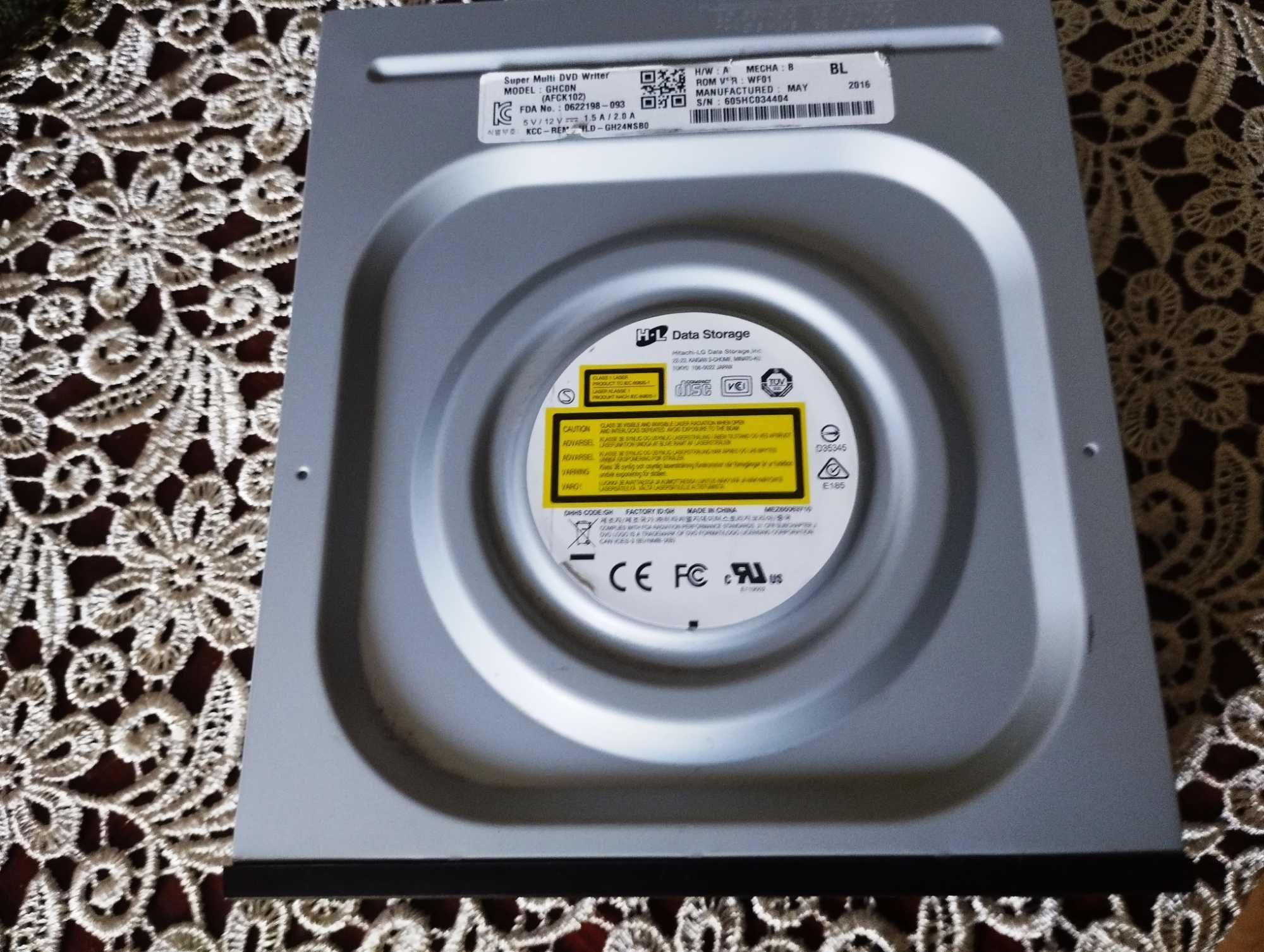 Nagrywarka DVD/CD R+RW Super Multi Hitachi LG GHCON(AFCK102) SATA