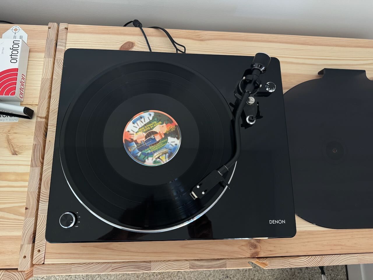 Gramofon DENON DP400 Czarny komplet jak ze sklepu