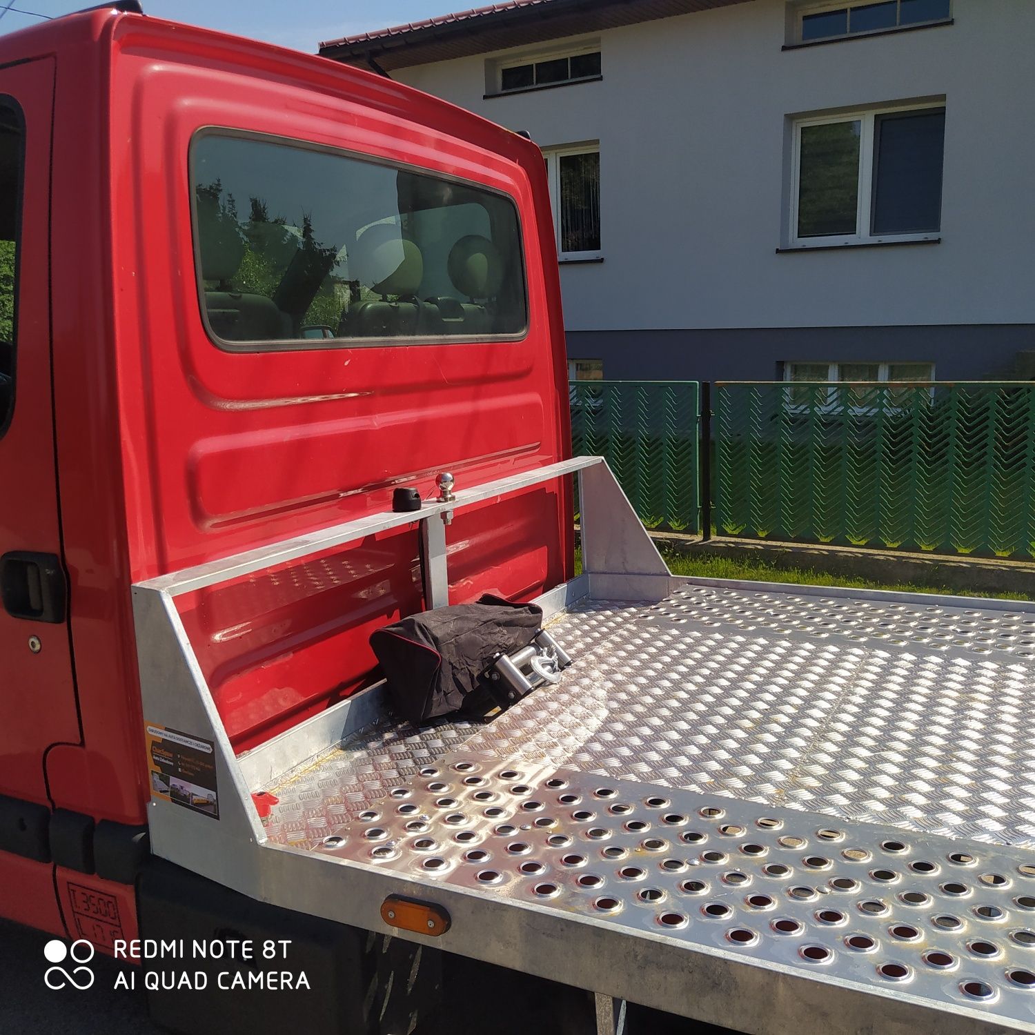 Zabudowa Autolawety Najazd Auto Pomoc Renault Master