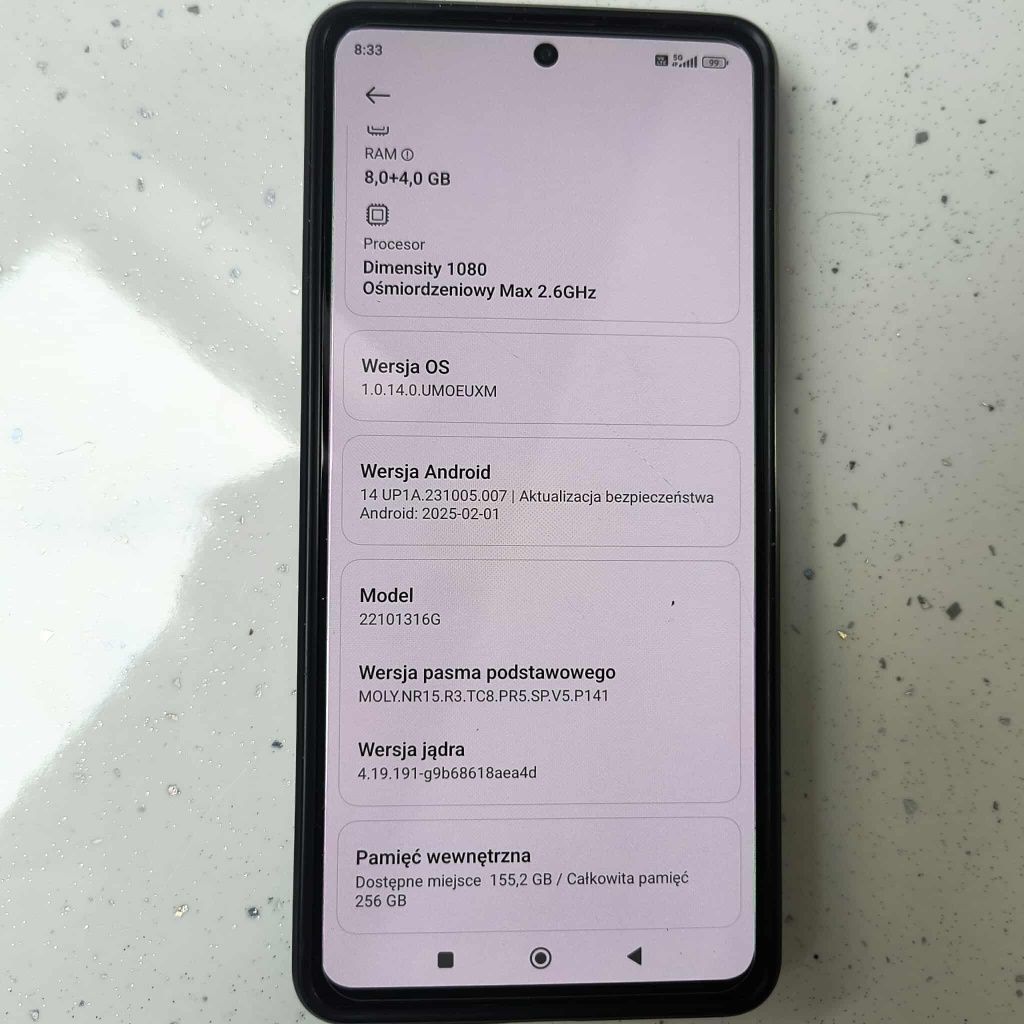 Xiaomi redmi note 12 pro 5G 8/256GB