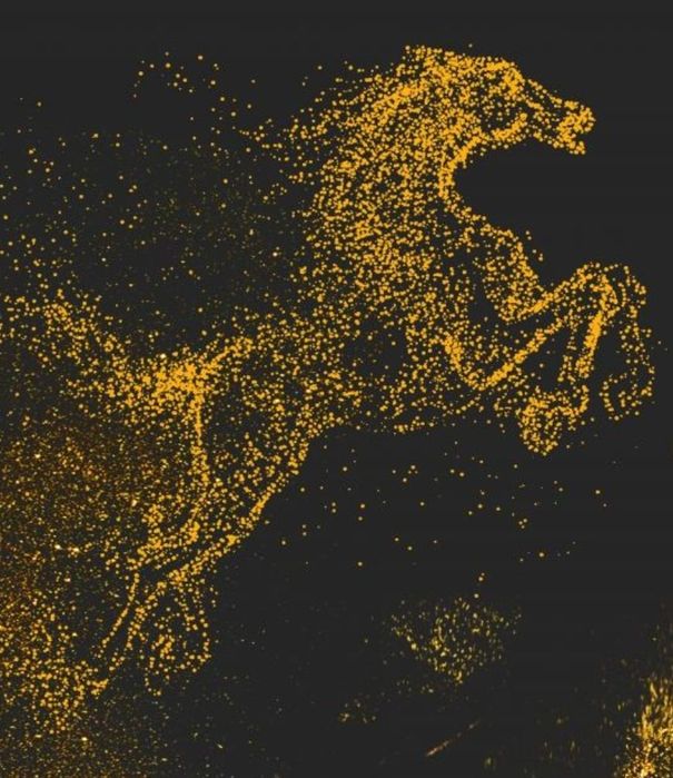 Картина кінь, для сучасного інтер'єру