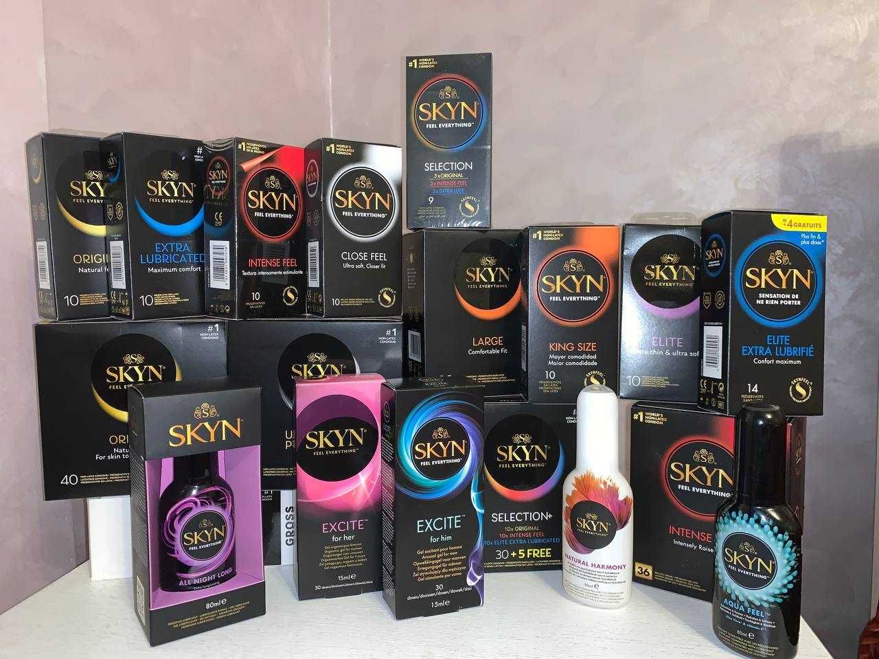 Презервативи Skyn Elite 10 штук ультратонкі великий вибір скін
