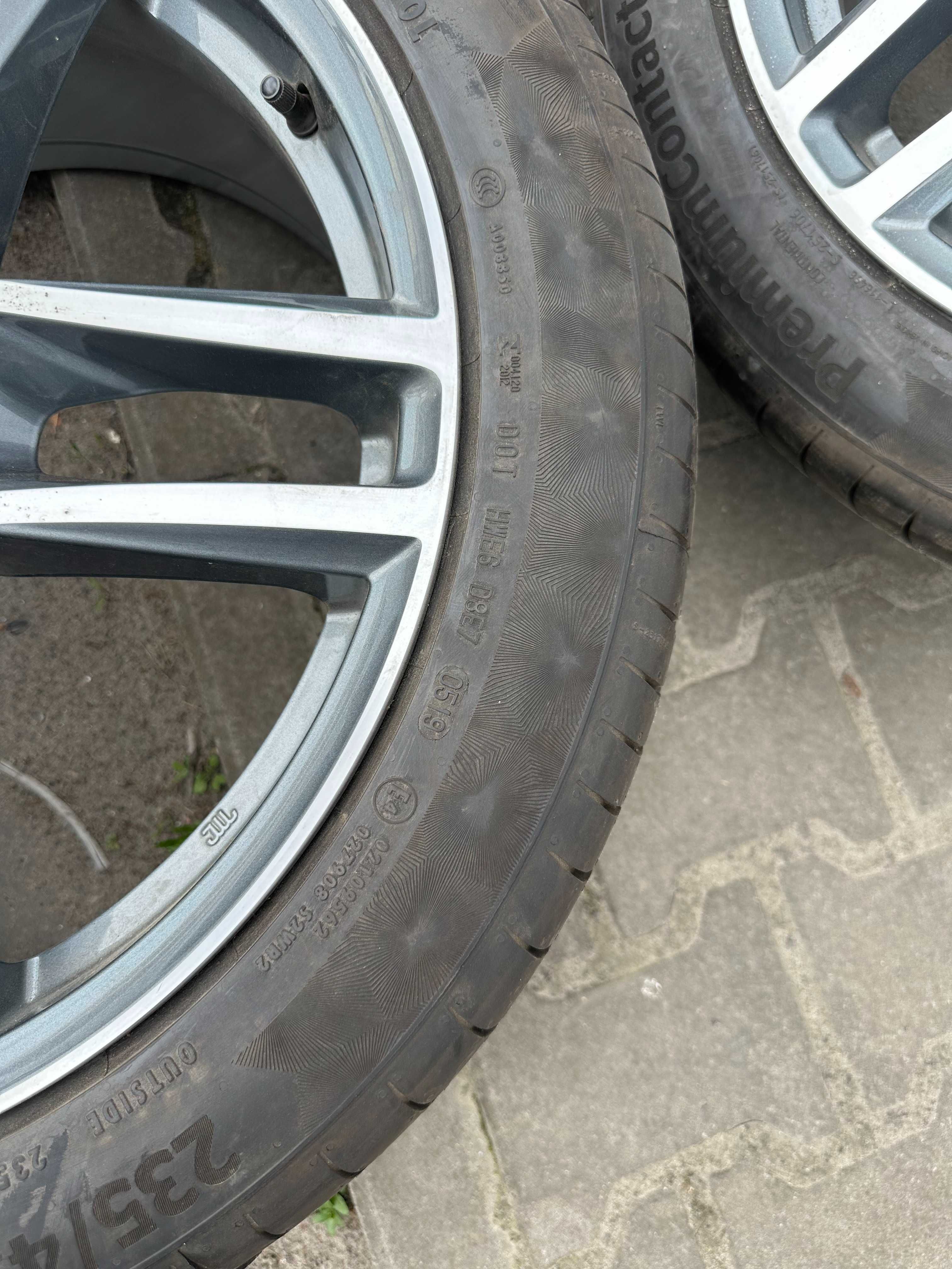 Диски Alutec 5/112 R19 8J ET45+нові 235/45R19 Continental Premium6