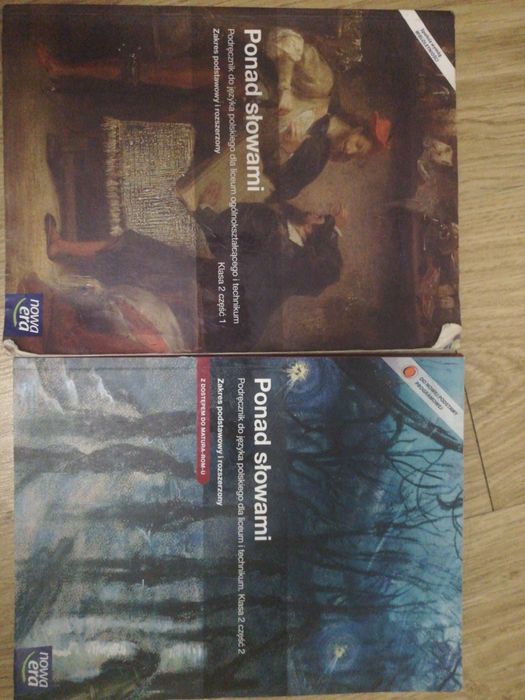 Ponad słowami klasa 2 część 1 i 2/liceum technikum - NOWA ERA