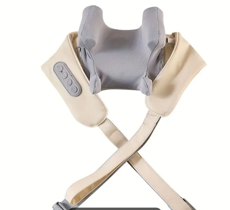 Масажер для шиї, спини та голови з функцією прогріву