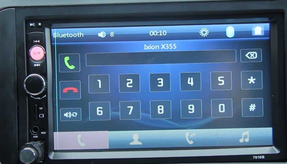 Автомагнітола pioneer 7010в 2din з мр5,розмір 178х100мм,сенсор,пульт