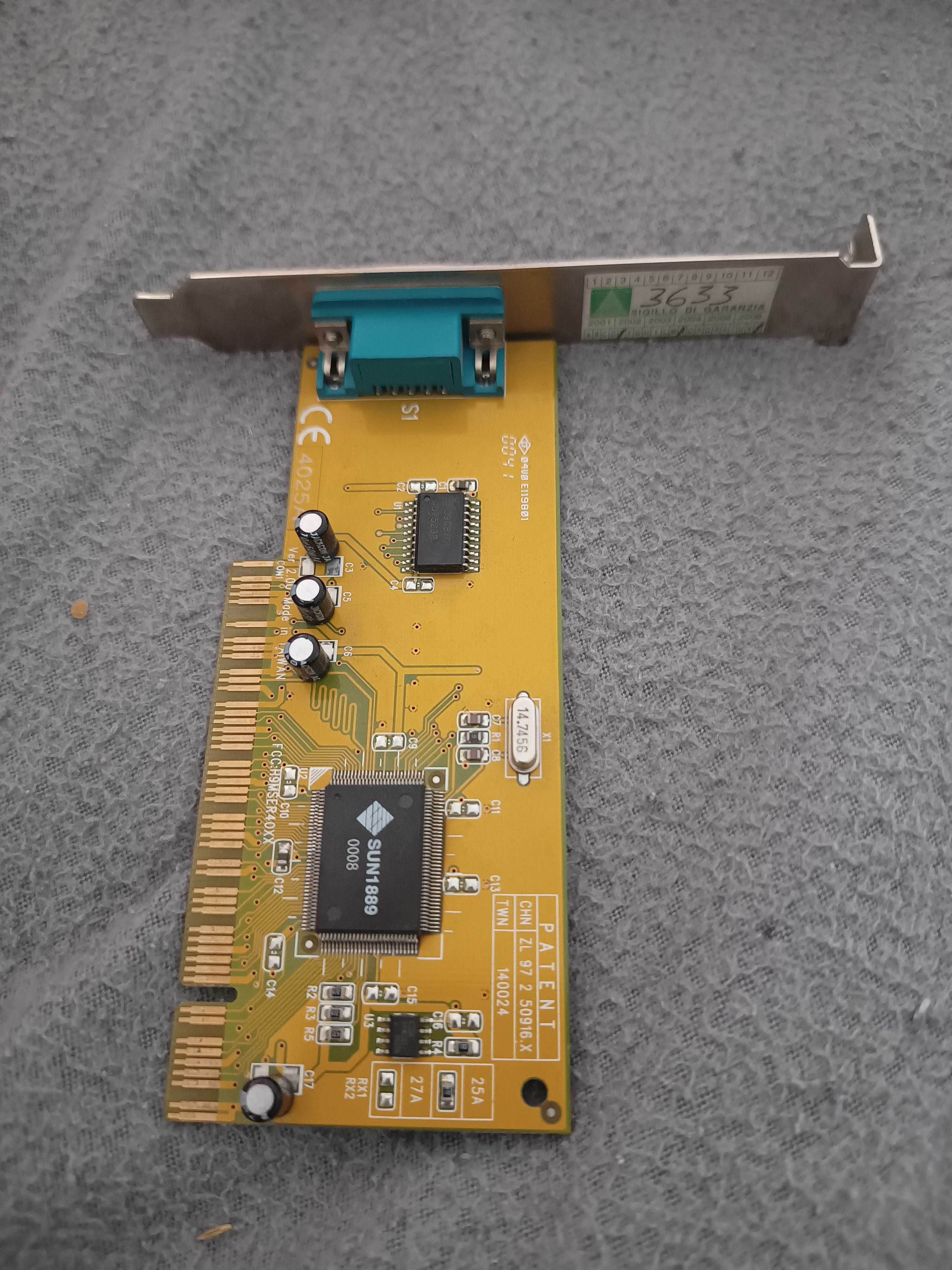 Kontroler DELOCK CARD > SERIAL RS-232 (89592)