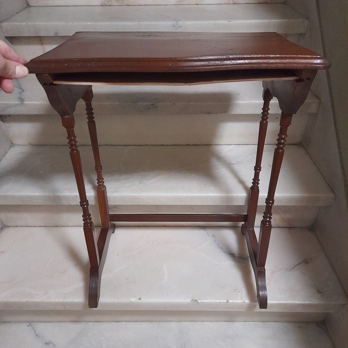 Mesa vintage decoração