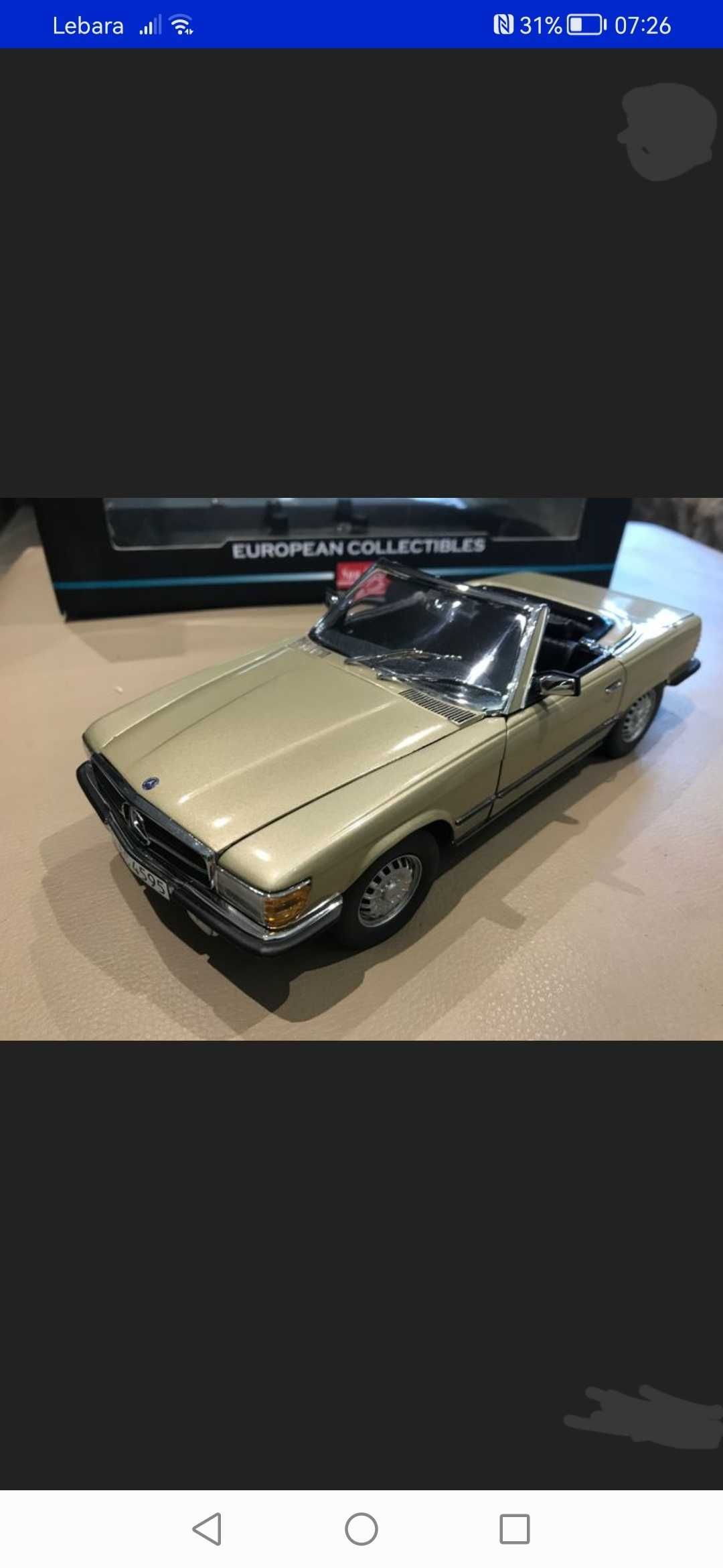 Model Mercedes Benz 350 SL