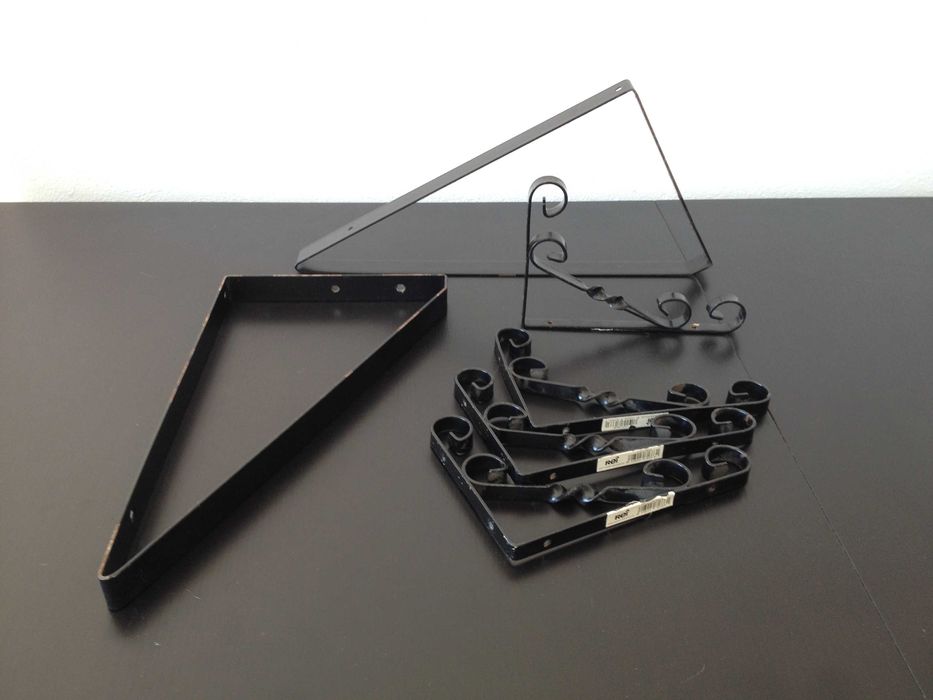 Conjunto Suportes de Prateleira