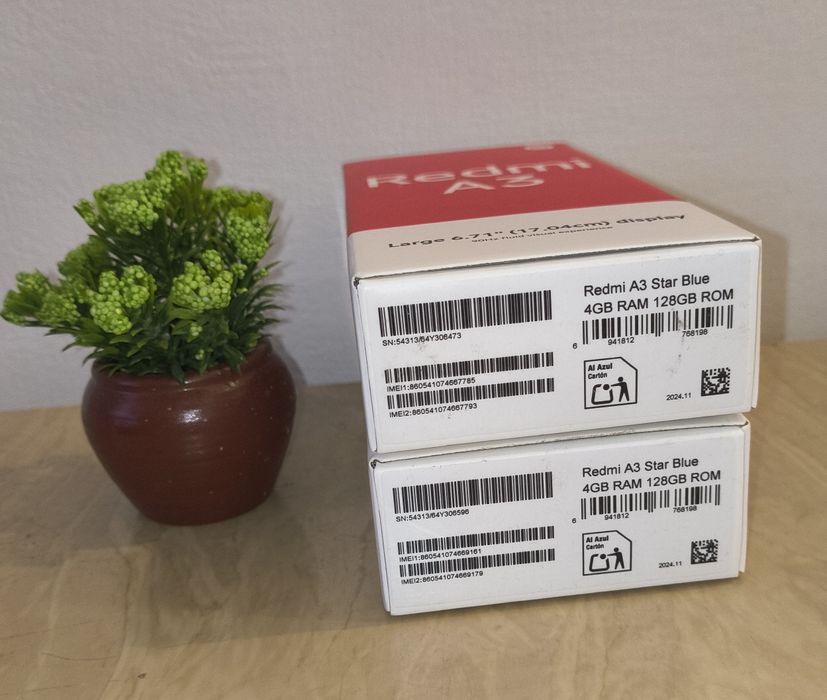 Смартфон Xiaomi Redmi A 3  4/128gb star Blue