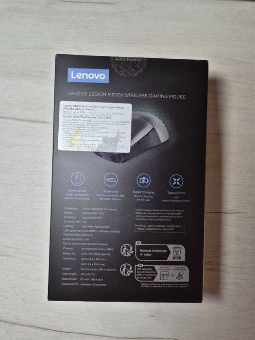 Бездротова ігрова миш Lenovo M600s Wireless GM