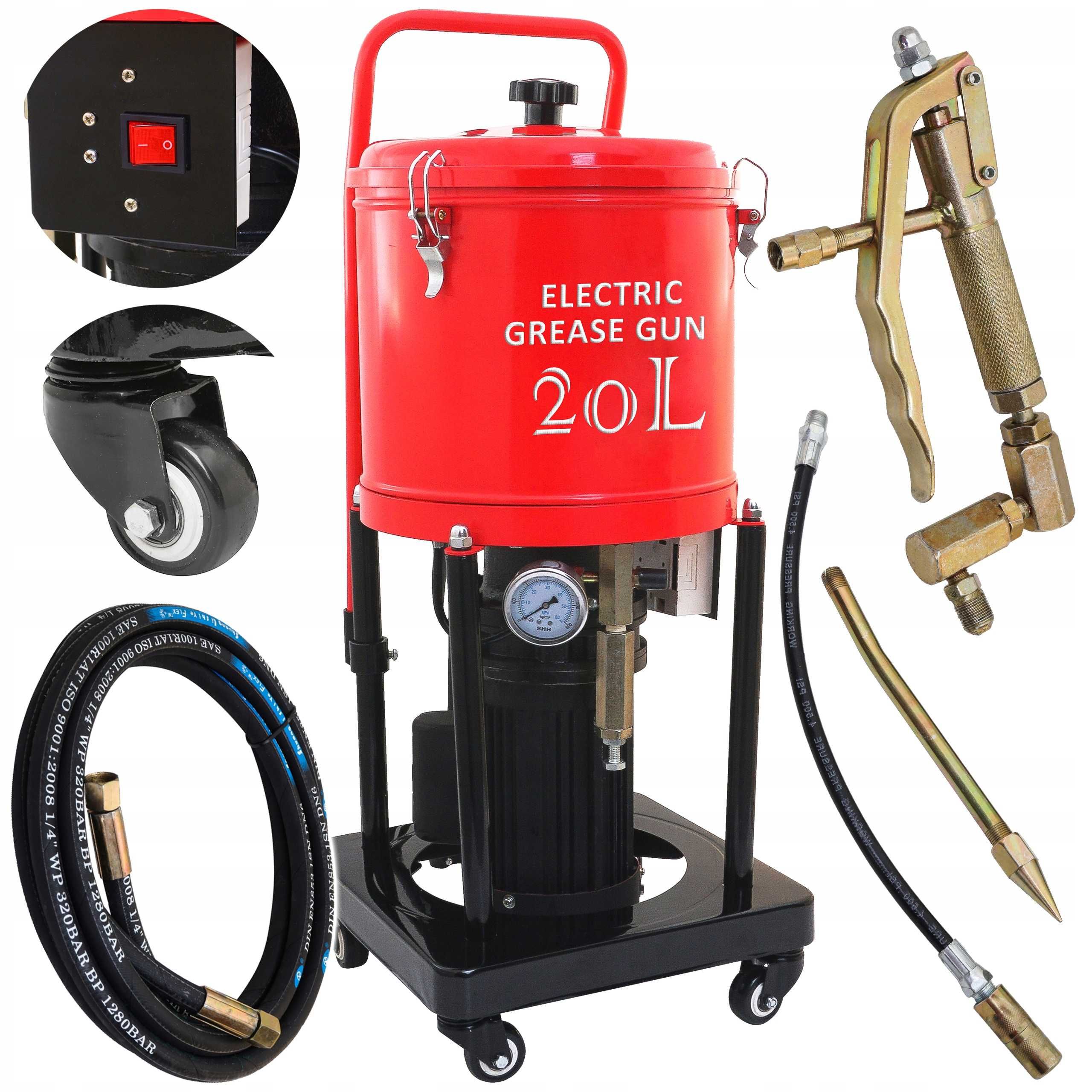 SMAROWNICA Elektryczna 20L 40Mpa Towotnica 1500W