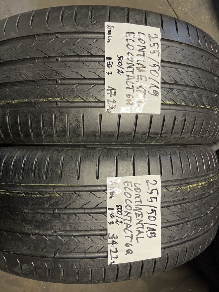 Opony letnie 255/50r19 continental 2022