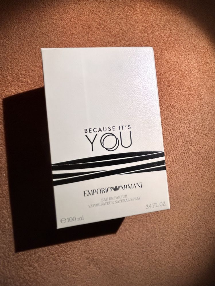 Because its you Emporio Armani puste pudelko 100ml