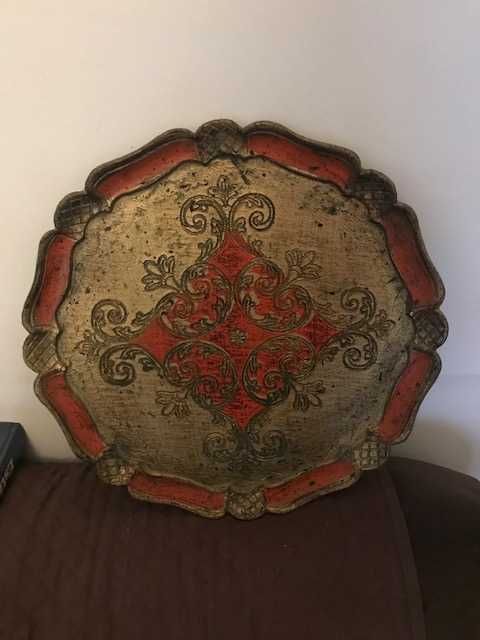 Prato decorativo anos 70