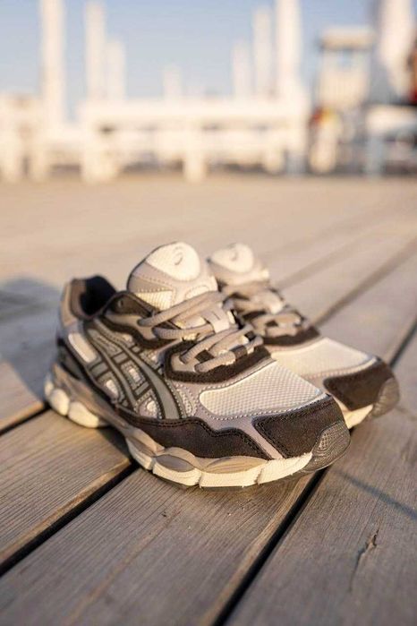 Кроссовки Женские Асікс Gel-NYC 1090 Beige Brown/Кросівки Жіночі Асік