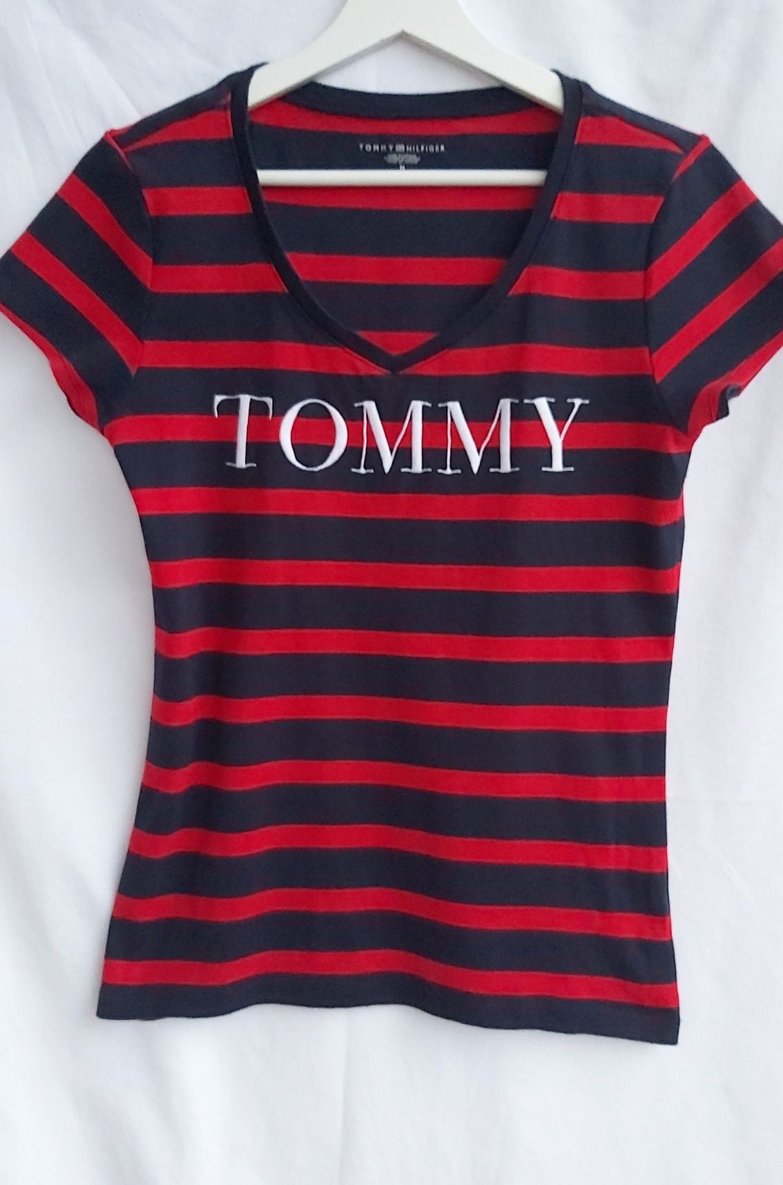 Bluzka Tommy Hilfiger t-shirt rozmiar M damska