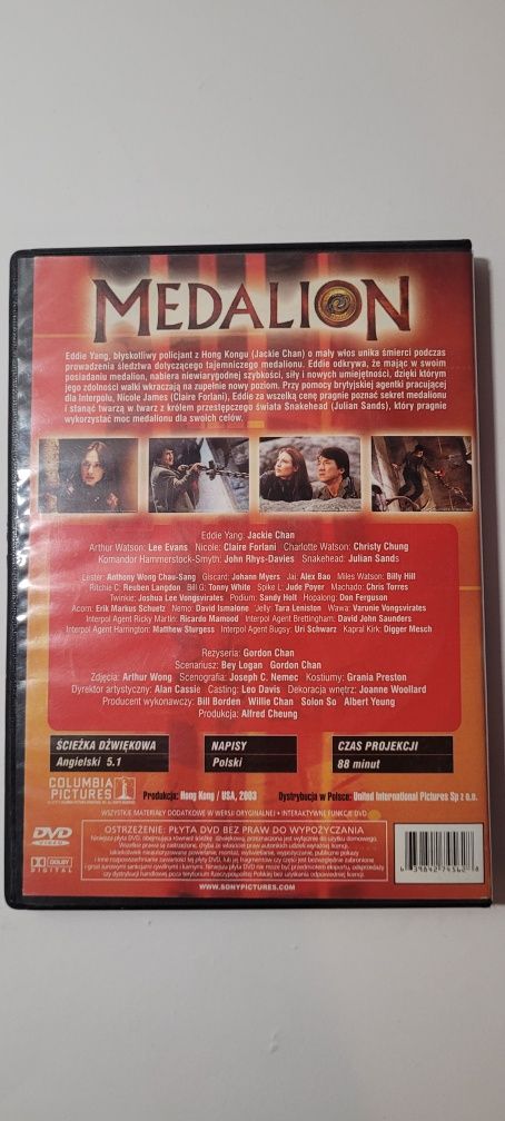 Film Medalion płyta DVD