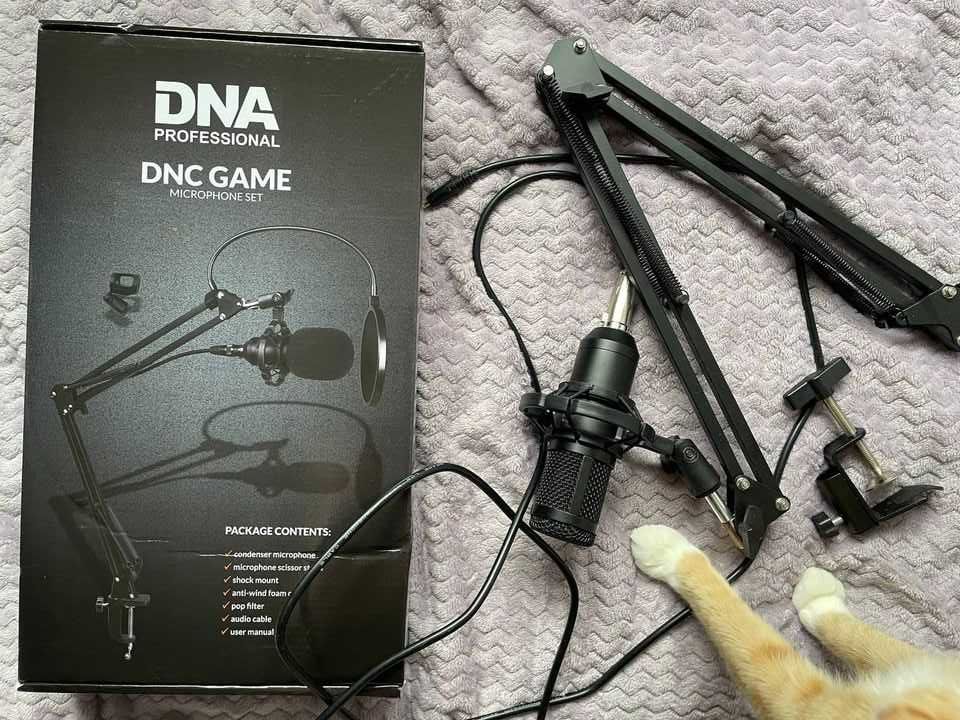 Mikrofon pojemnościowy studyjny DNA DNC Game