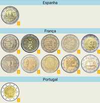 Troco moedas comemorativas 2 €