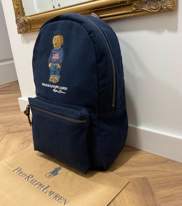 Polo Ralph Lauren plecak szkolny misiem