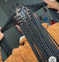 Tranças box braids