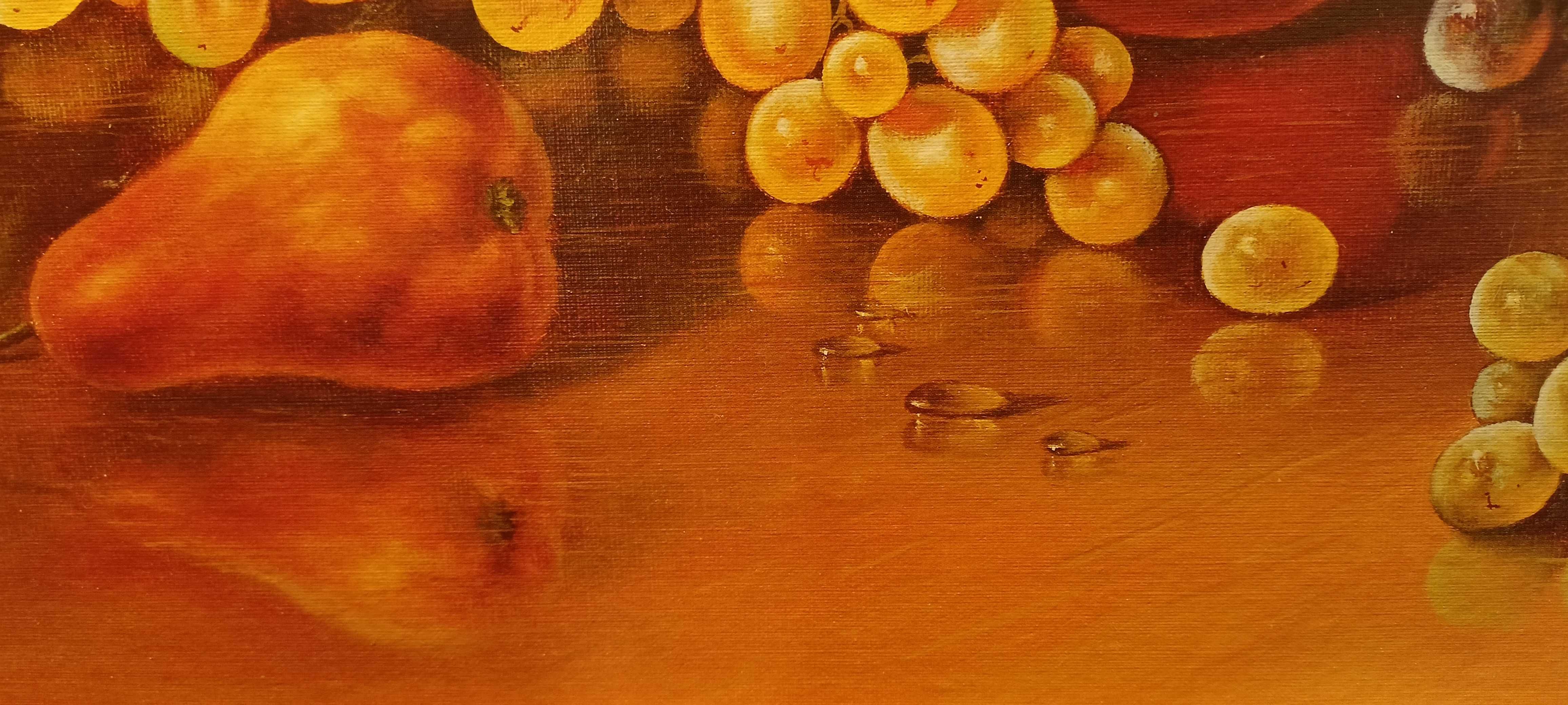 Obraz owoce na stole