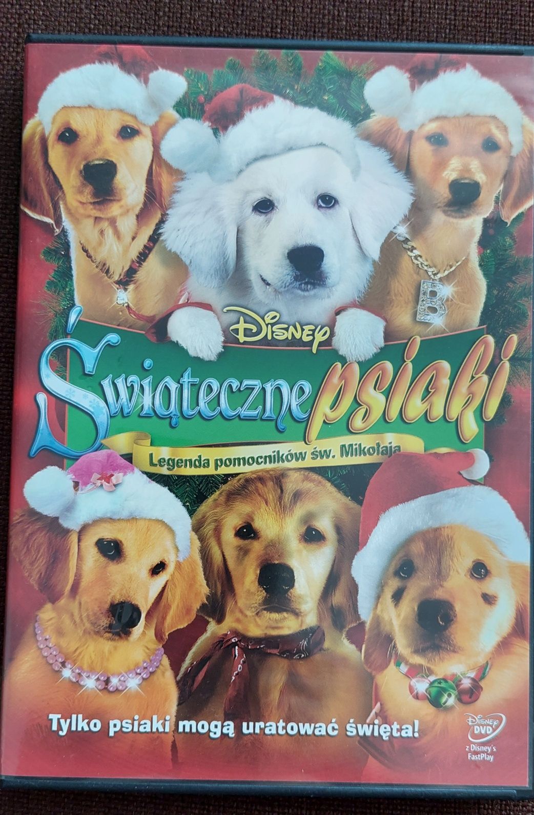 Film Świąteczne Psiaki, płyta DVD, stan idealny