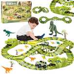 Tor wyścigowy dinozaur xxl dino park tor przeszkód dinozaury