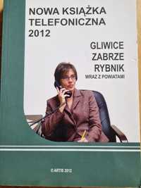 Książka telefoniczna Gliwice Zabrze Rybnik i powiaty 2012r