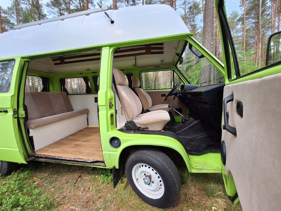 Kultowy kamper Volkswagen T3, campervan, vw t3