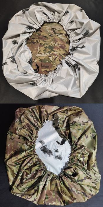 25-120 літрів. Рейнкавер, вологозахисний, маскувальний кавер на рюкзак