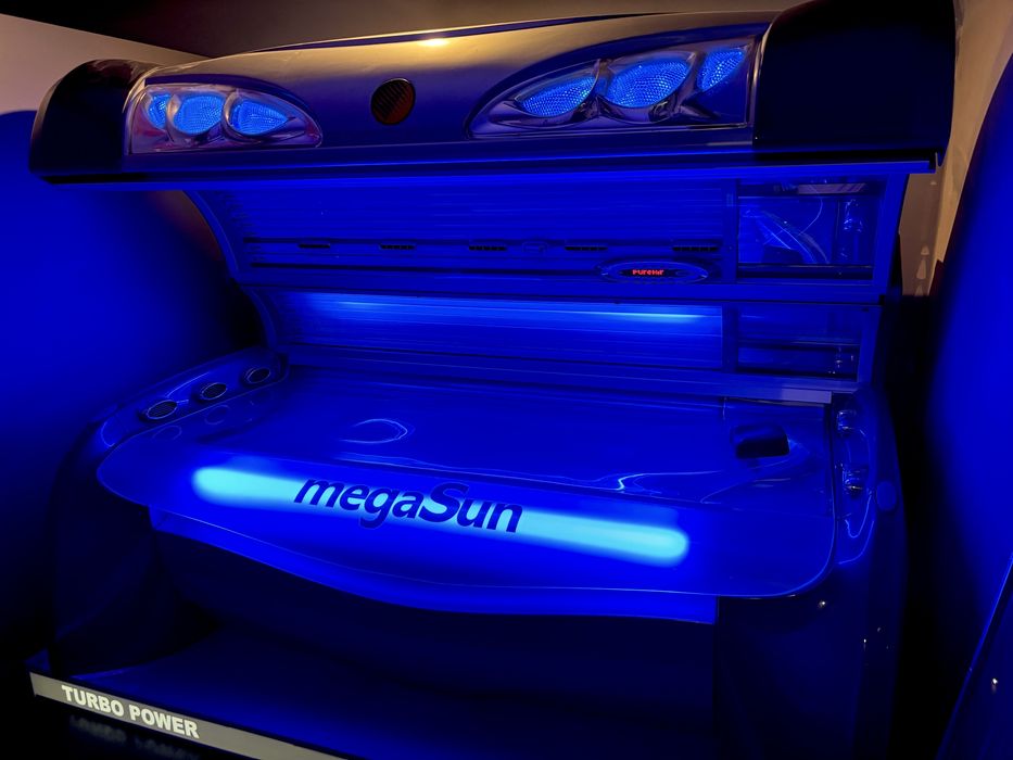 Lóżko do Opalania Solarium MegaSun 5600 lampy 50%