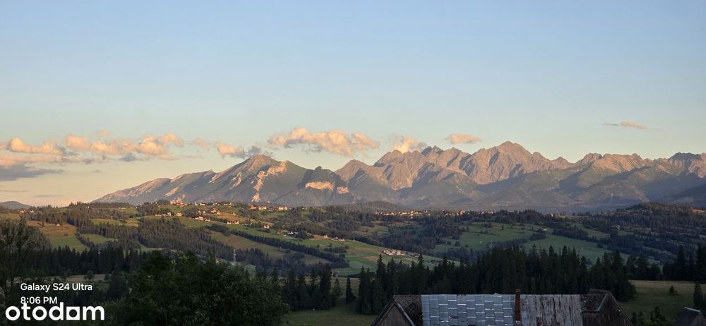 Widokowa działka Budowlana z widokiem na Tatry