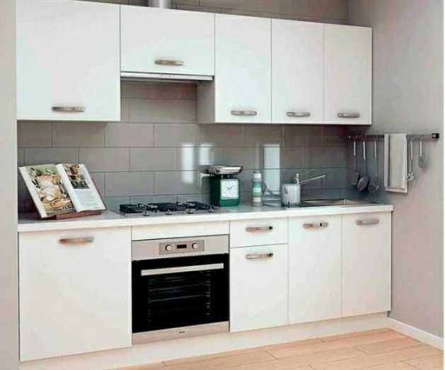 Cozinha Moderna (NOVA) 3,2m Dispoveis en Carvalho e Blanca