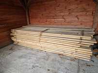 Deski budowlane podłogowe / szalunkowe - 2.6 m3 / grubość 35 i 25 mm
