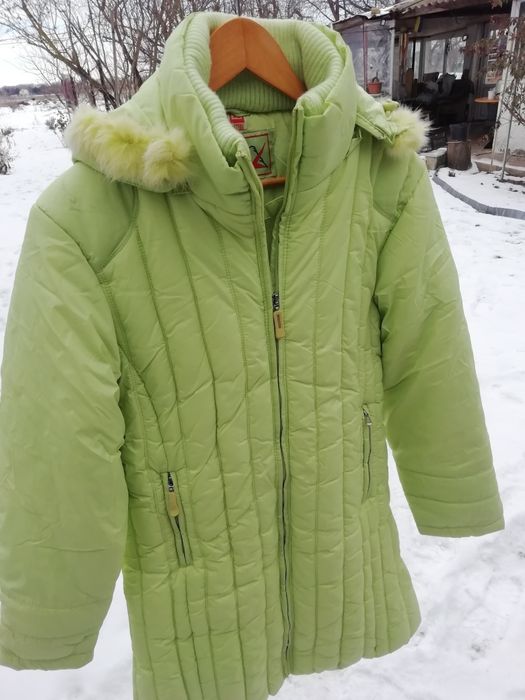 Зимова куртка подовжена (пальто) Турція