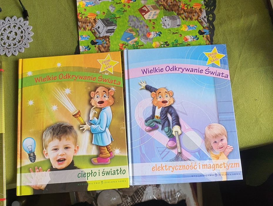 Książki 2 szt. Wielkie odkrycie świata