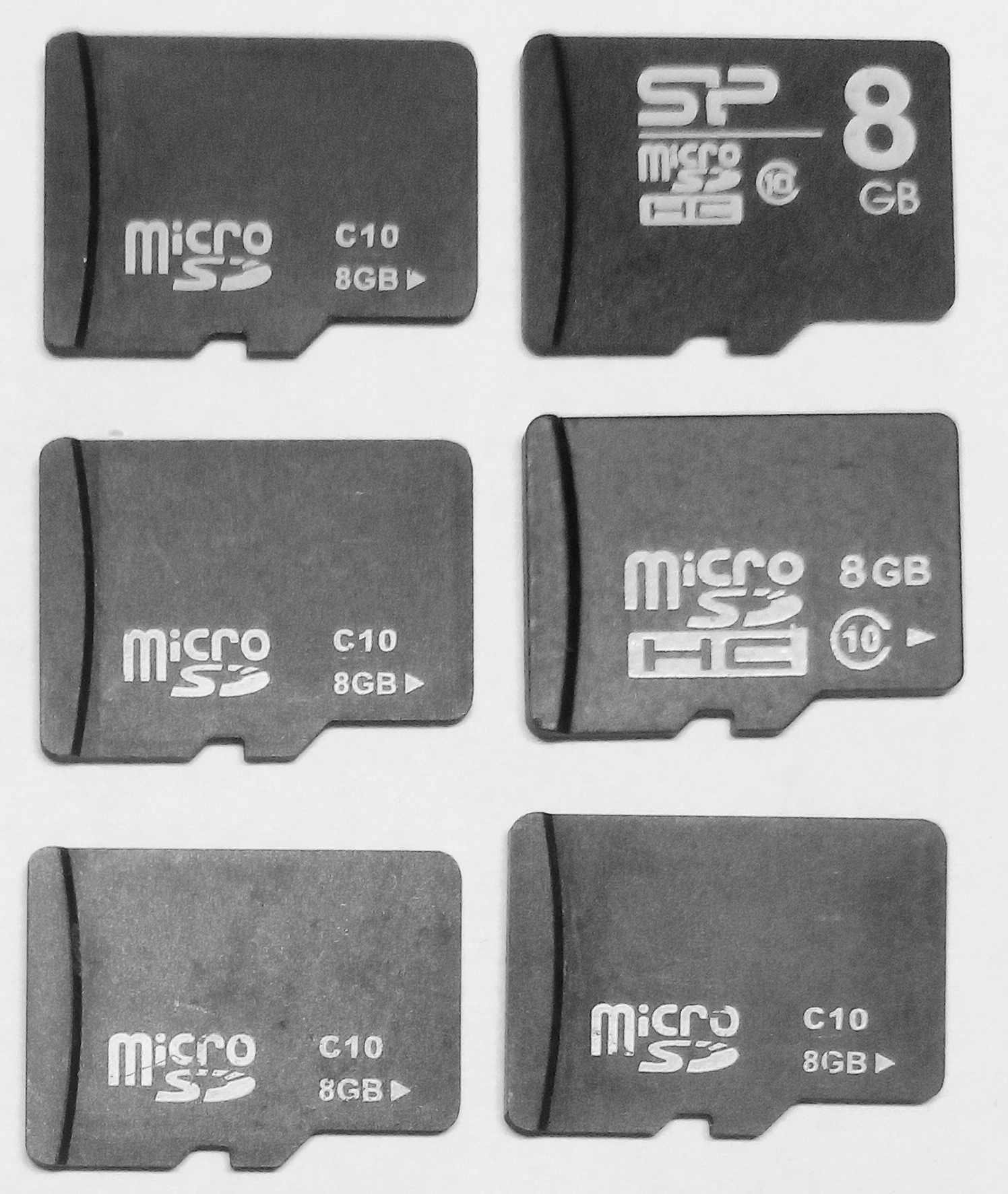 Карта пам'яті 8GB microSD class 10 для відеозапису