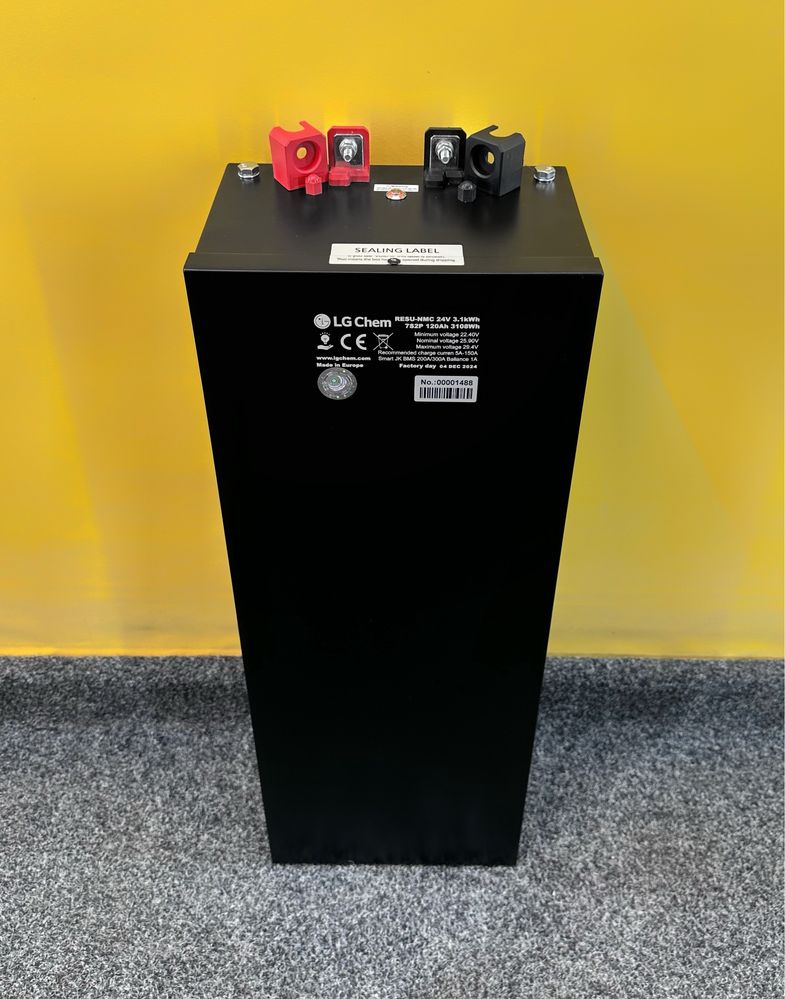 Акумулятор LG Chem 7S2P 120Ah 3.1kWh BMS Smart для 24V інверторів