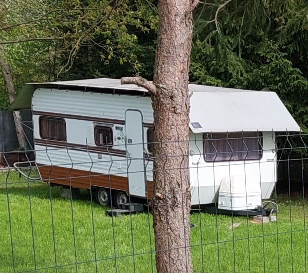 Przyczepa Kempingowa 5.5m dach i namiot